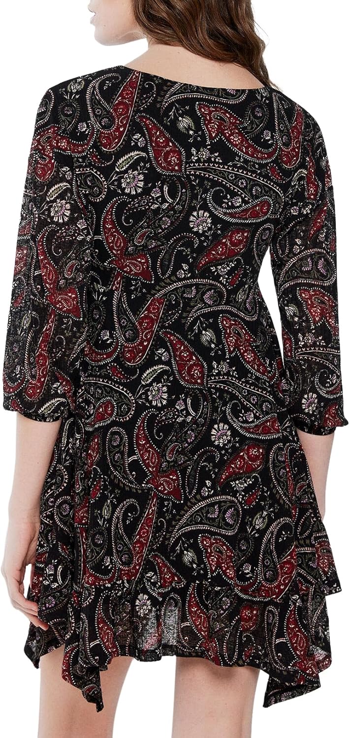 Springfield Damen Modern Kleid (1er Pack) M Schwarz 6, M Schwarz 6