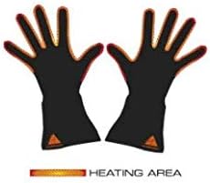 Alpenheat Unisex Handschuhe Fire-Gloveliner  Heated glove liner, Schwarz, XXL, AG1-XXL
