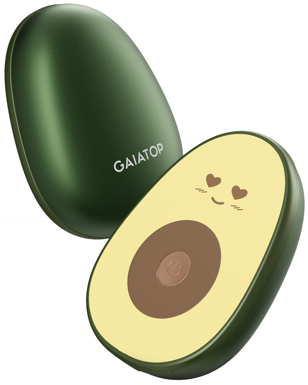 Gaiatop Handwärmer, 2er-Pack, 4000 mAh, elektrischer Handwärmer mit USB-Kabeln, wiederverwendbar, tr