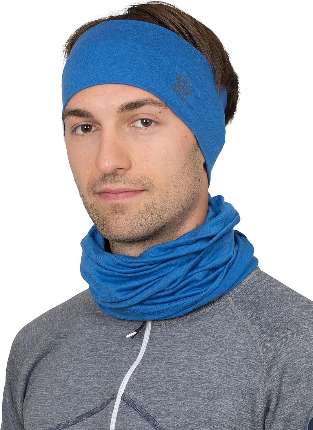 GIESSWEIN Stirnband Brentenjoch - Merino Jersey Headband, Damen & Herren Ohrenwärmer aus 100% Merino