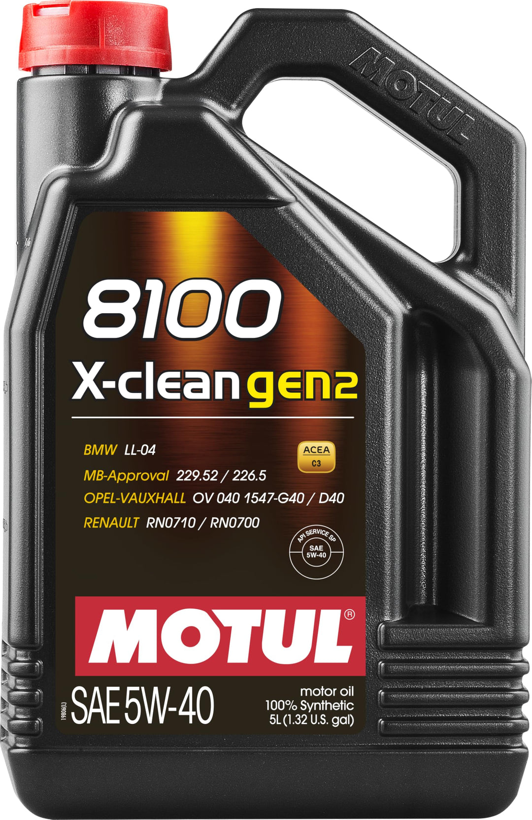 Motul 8100X-CLEAN GEN2 5W40 ACEA C3 5LT