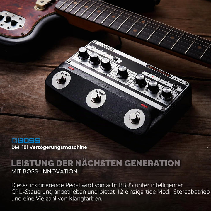 Boss DM-101 Delay Machine Analoges Effektgerät Pedal für Gitarre