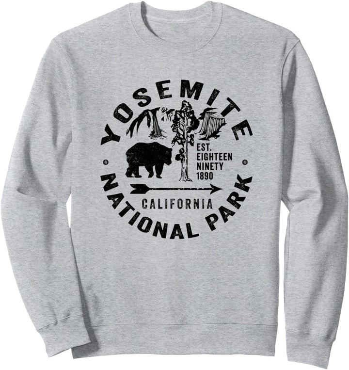 Yosemite National Park California USA Urlaubssouvenir Sweatshirt