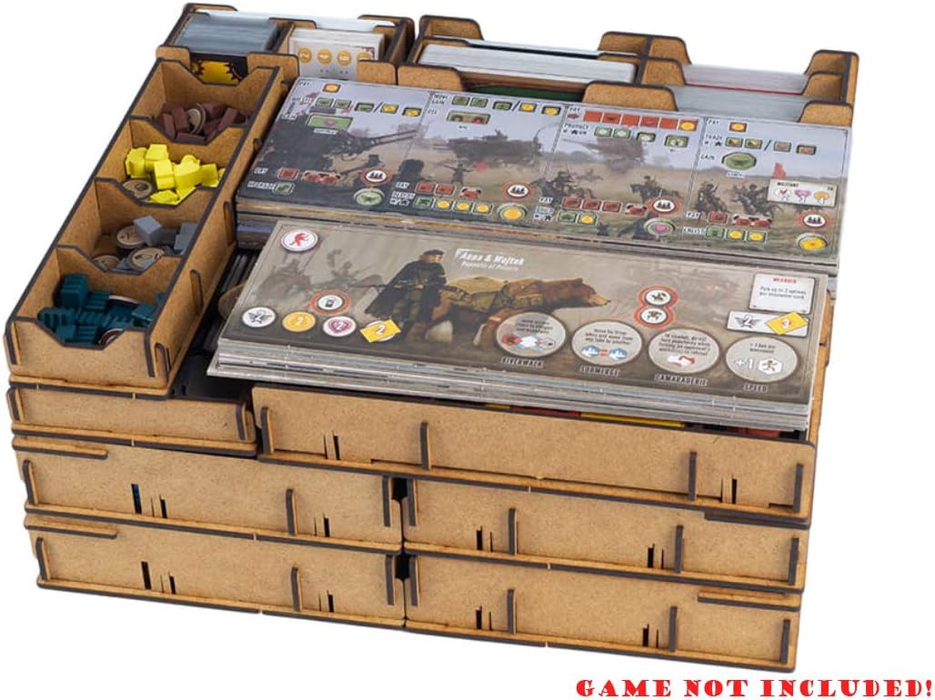 docsmagic.de Organizer Insert for Scythe Legendary Box - Einsatz, Scythe Legendary