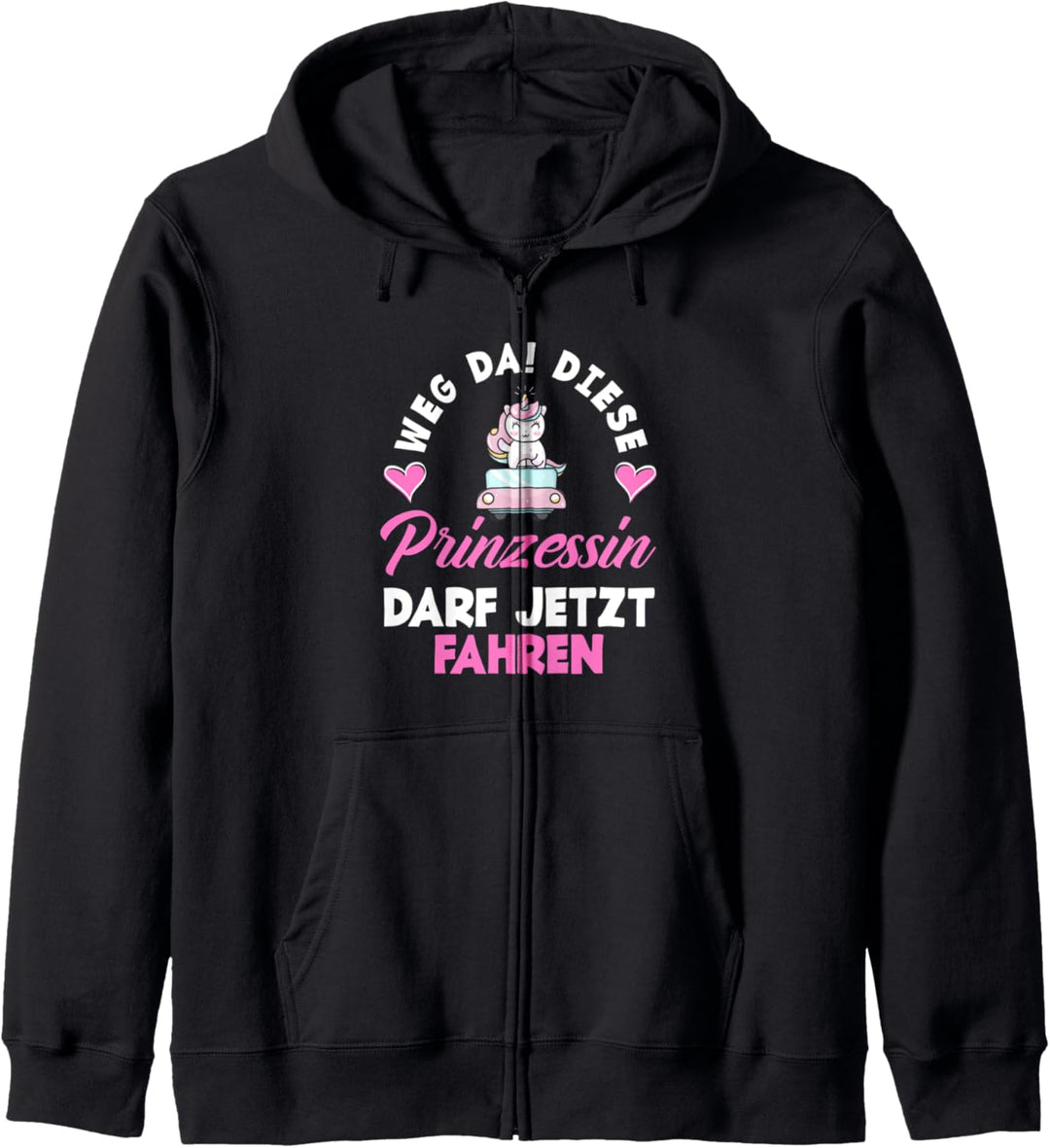 Diese Prinzessin Darf Jetzt Fahren Lustiges Führerschein Kapuzenjacke