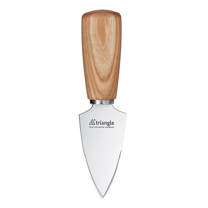 triangle 86 182 00 00 Parmesanmesser Soul spitz mit Esche-Griff zum Spalten und Brechen von Hartkäse