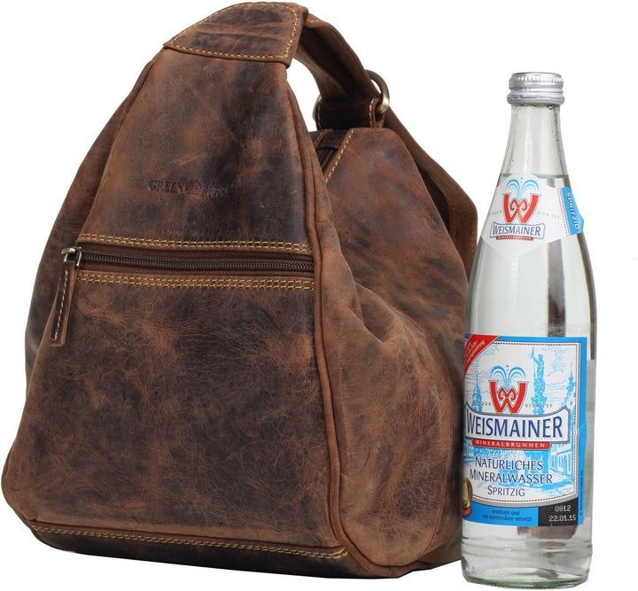 Greenburry Vintage Rucksack antikbraun, Braun