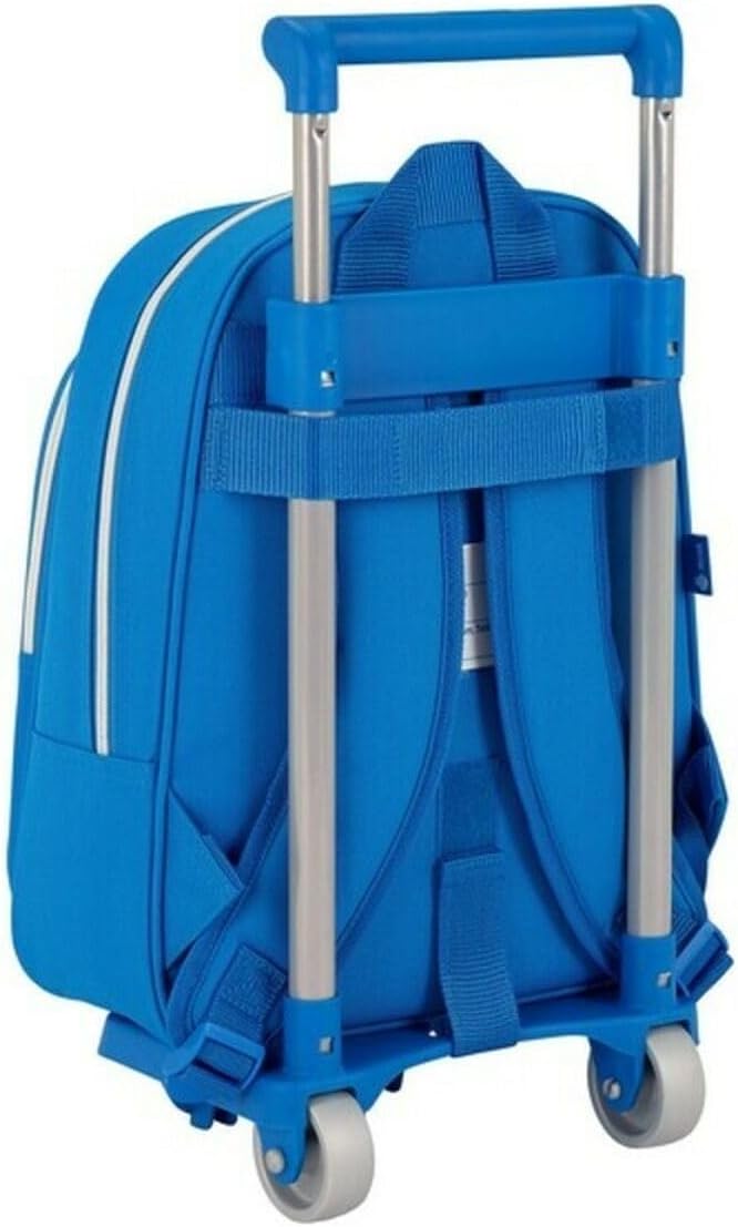 Schulrucksack R.C.D. Espanyol - Offiziell -  mit Trolley Safta