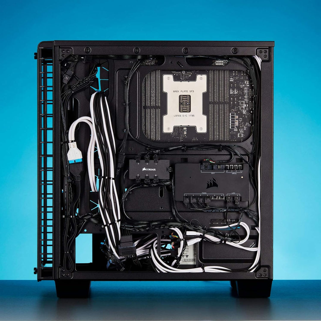 Corsair Premium Sleeved 24 pin-Polig-ATX-Kabel Typ4 (Generation 4-Serie) Weiss 24 pin ATX Weiss, 24