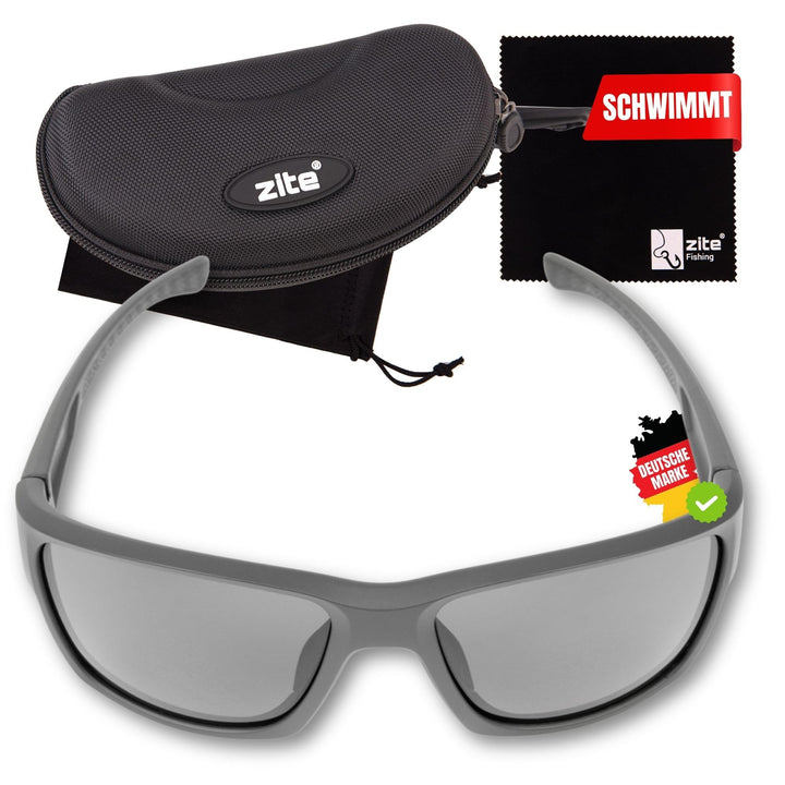 Zite Fishing Polarisationsbrille | Orus | Polbrille Angeln verspiegelt, UV400 & Schwimmfähig | Ultra
