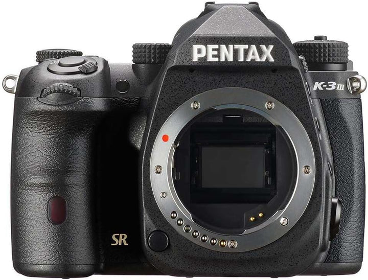 Pentax K-3 Mark III APS-C DSLR Kamera Gehäuse in schwarz - Bildfeld 100%~1,05x optischer Sucher, 5-A