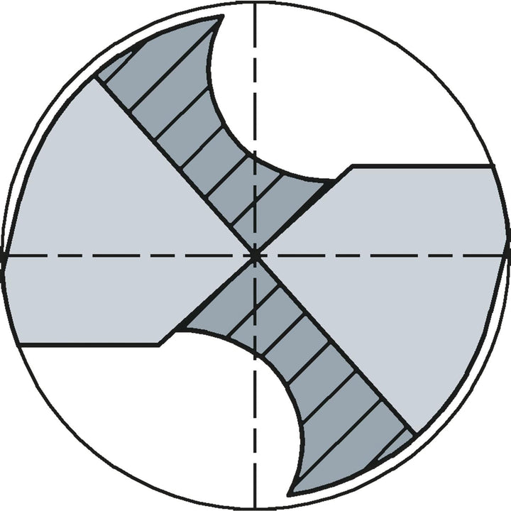 ALPEN 65600019100 Spiralbohrer-Kassette DIN338RN HSS Cobalt Grip KM19 ø 1.0-10.0mm 19-teilig, silber