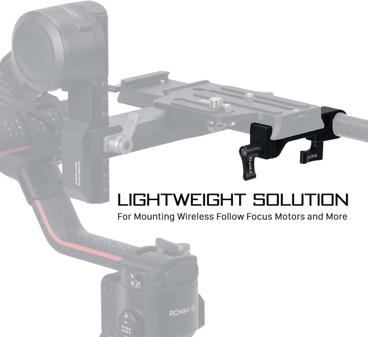 Tilta 15 mm Einzelstab-Befestigung für Manfrotto Verlängerungsplatte Kompatibel mit DJI RS 2, RS 3,