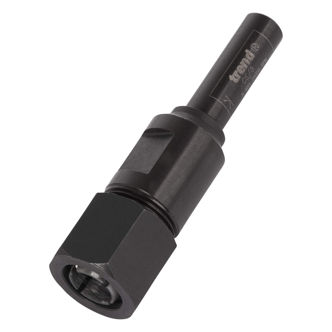 Trend Spannzangenverlängerung 8mm Schaft 8mm Spannzange, Für den Einsatz in Oberfrästischen, bei den