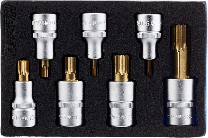 HAZET 163-243/7 Werkzeug-Satz 163-243/7 Cvd-tin Coated, 163-243/7 Cvd-tin Coated