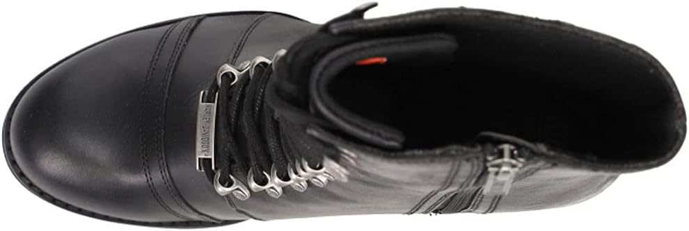 HARLEY-DAVIDSON Damen Seneca Spitze 17,8 CmMotorradstiefel 41 EU Schwarz, 41 EU Schwarz