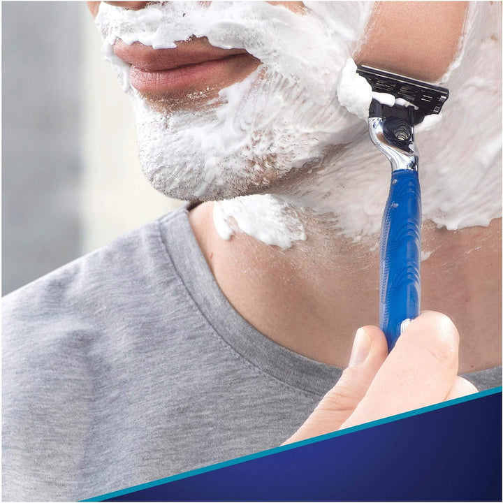 Gillette Mach3 Start Rasierklingen, 8 Ersatzklingen für Nassrasierer Herren mit 3-fach Klinge Single