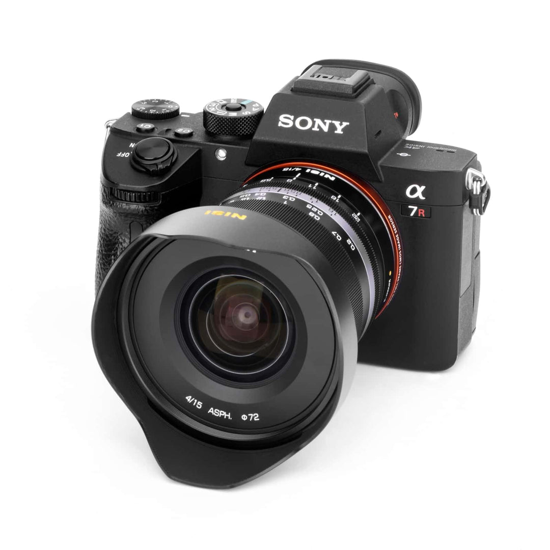 NiSi 15mm F4 ASPH Ultra-Weitwinkel Vollformat Objektiv für Sony E-Mount/Nikon Z-Mount/Cannon RF-Moun