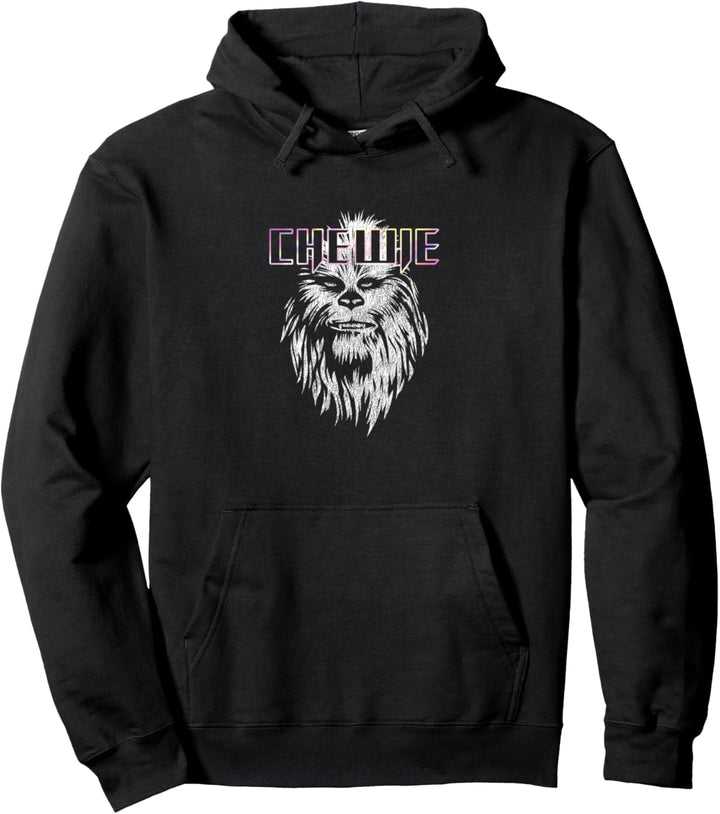 Star Wars Chewie Neon Logo Pullover Hoodie