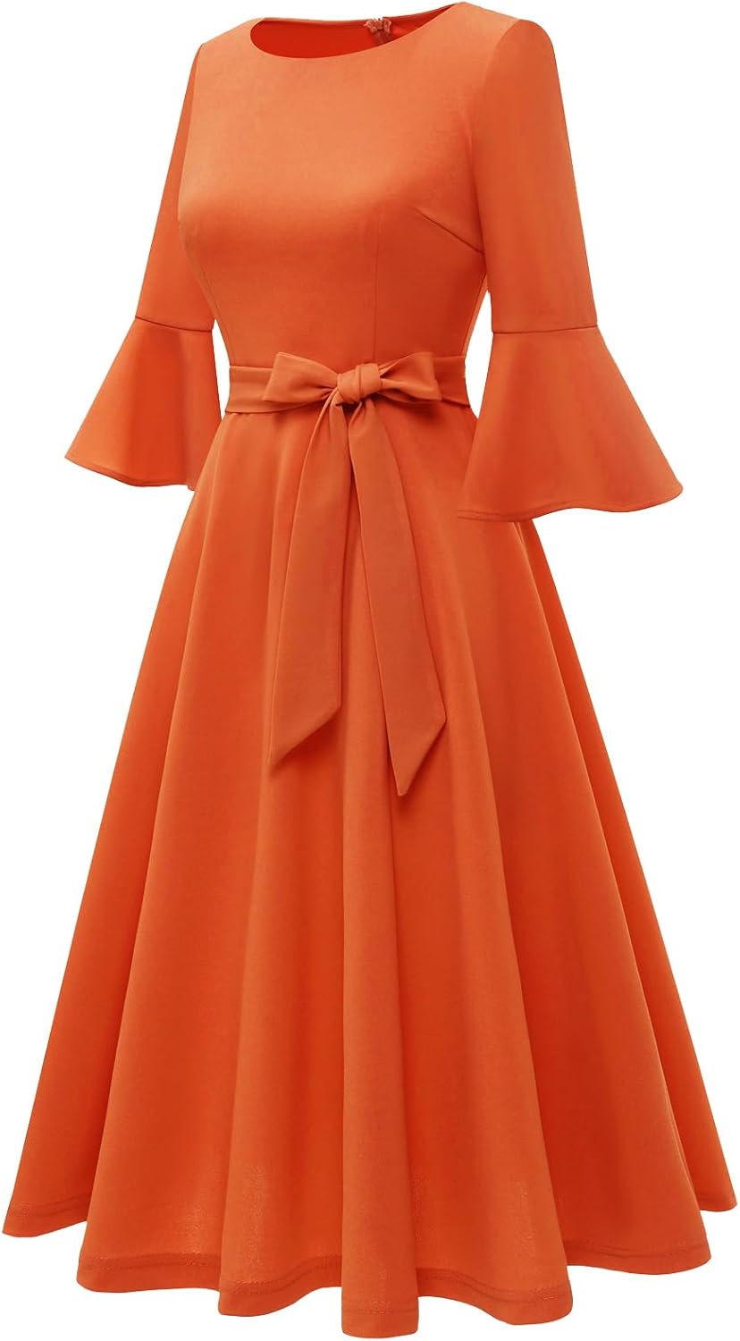 Homrain Glitzer Kleid Damen elegant Langarm Winterkleider Festliche Kleider mit Pailletten Party Coc