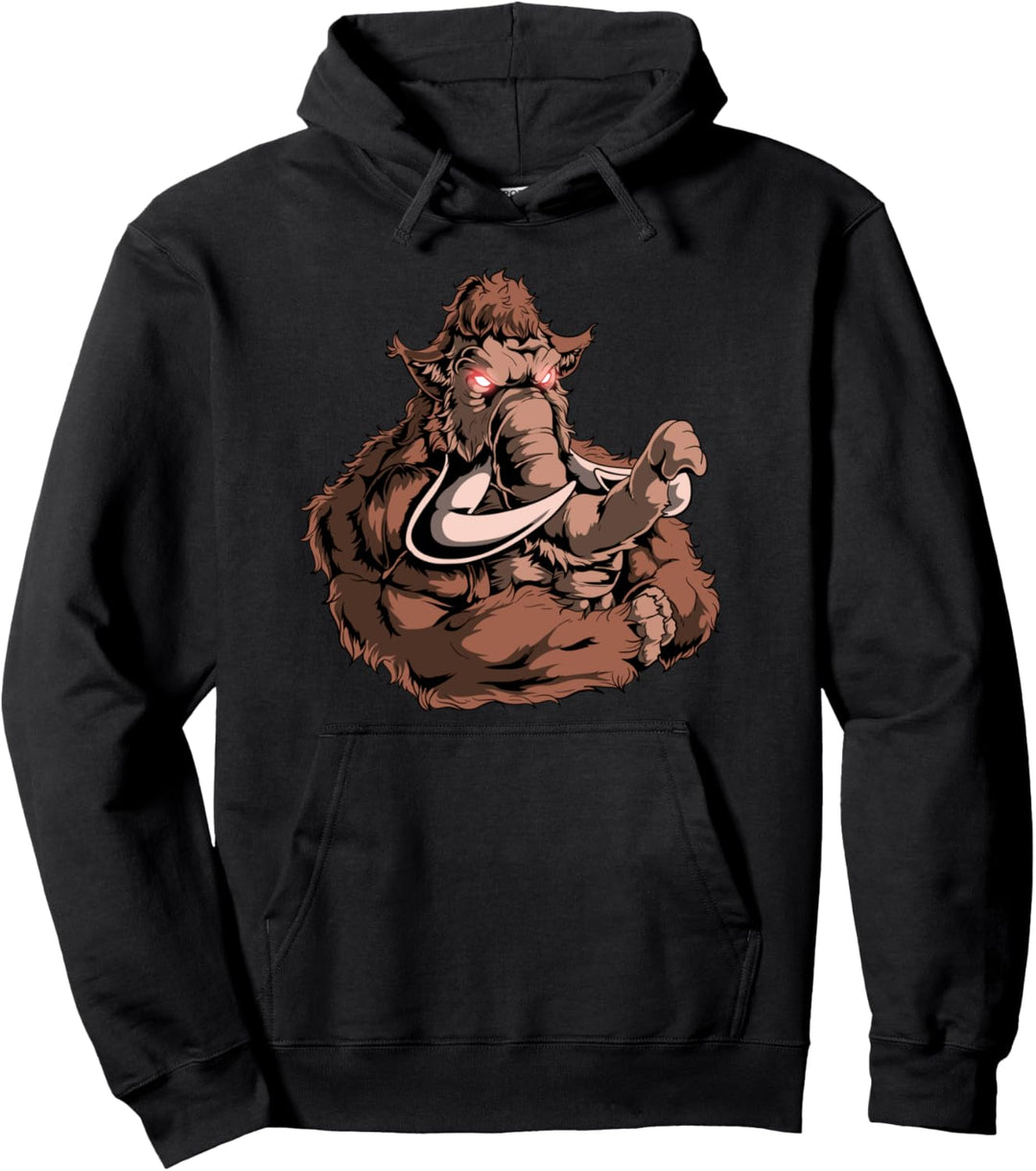 Mammoth Powerlifter Strongman Gewichtheben Workout Gym Pullover Hoodie