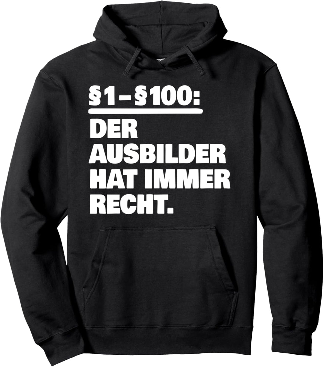 Ausbildung Ausbilder Pullover Hoodie