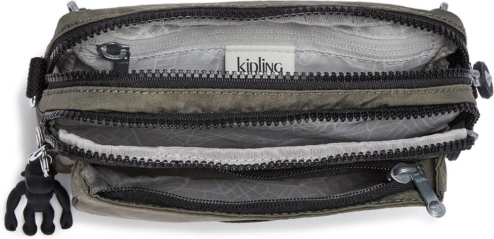 Kipling ABANU Multi Kleine Umhängetasche, die in eine Hüfttasche umgewandelt Werden kann S Grünmoos,