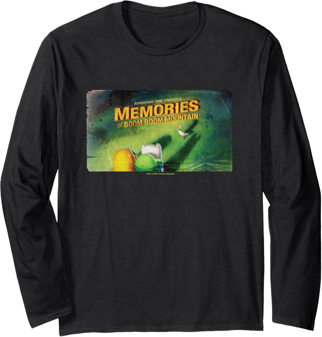 Adventure Time Memories of Boom Boom Mt Card Langarmshirt