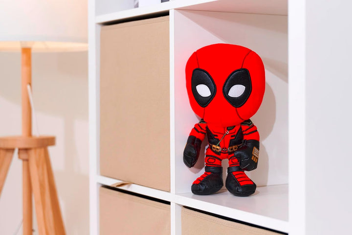 Simba Deadpool-Plüschtier, respektloses und charaktergetreues Design, weich, dekorativ und zum Samme