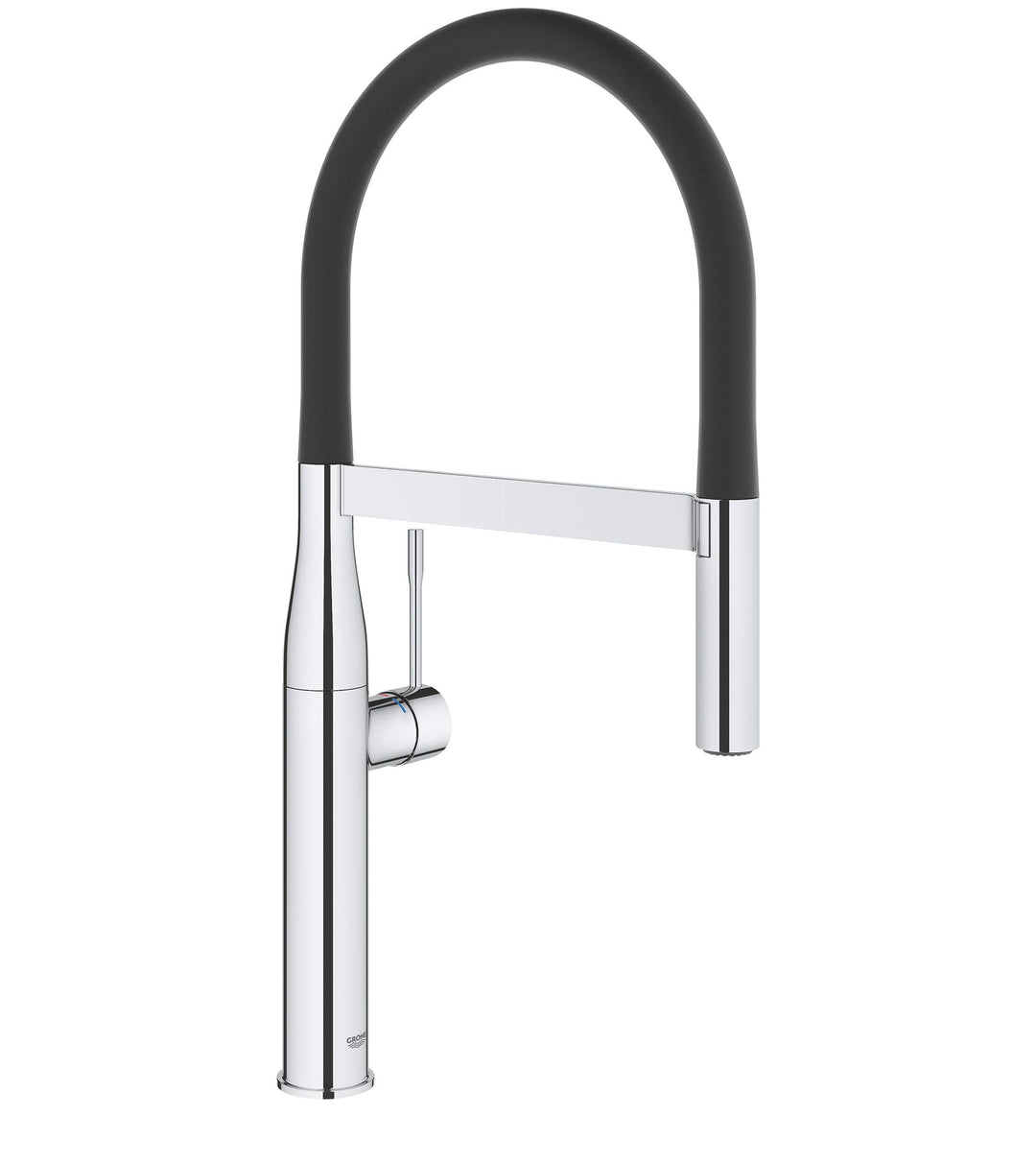 GROHE 30295000 Essence Semi-Pro Einhand-Küchenspüle Wasserhahn mit herausziehbarem Sprühkopf, Messin