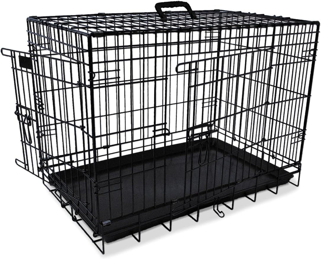 Nobby Transportkäfig faltbar schwarz L x B x H: 64 x 48 cm x 54 cm schwarz 64x48x54 cm, schwarz 64x4