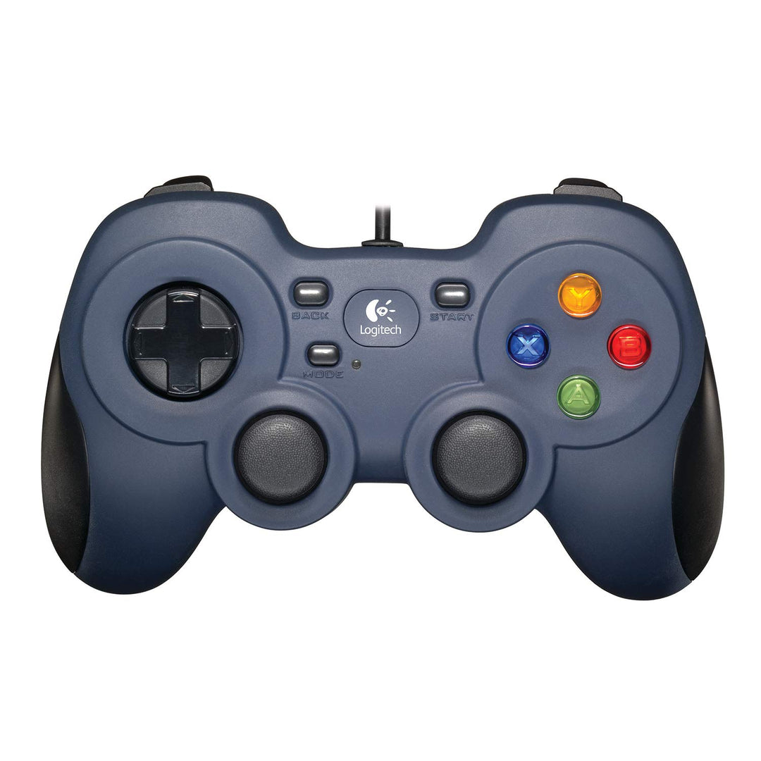 Logitech F310 kabelgebundenes Gamepad, Controller mit Konsolenartigem Layout, 4 Tasten D-Pad, XInput