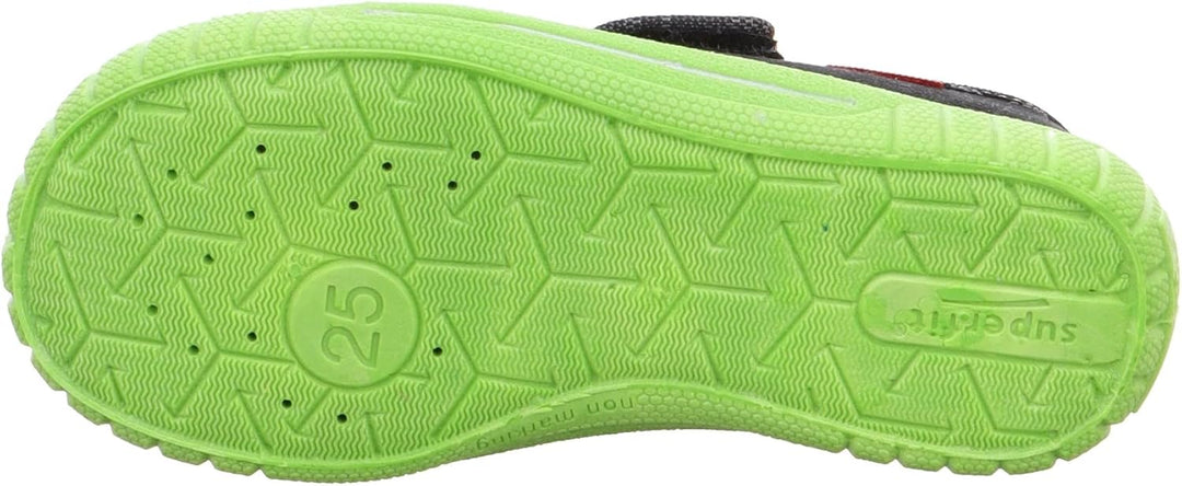 Superfit BILL Hausschuhe 1-800278 Jungen 23 EU Schwarz 0030, 23 EU Schwarz 0030