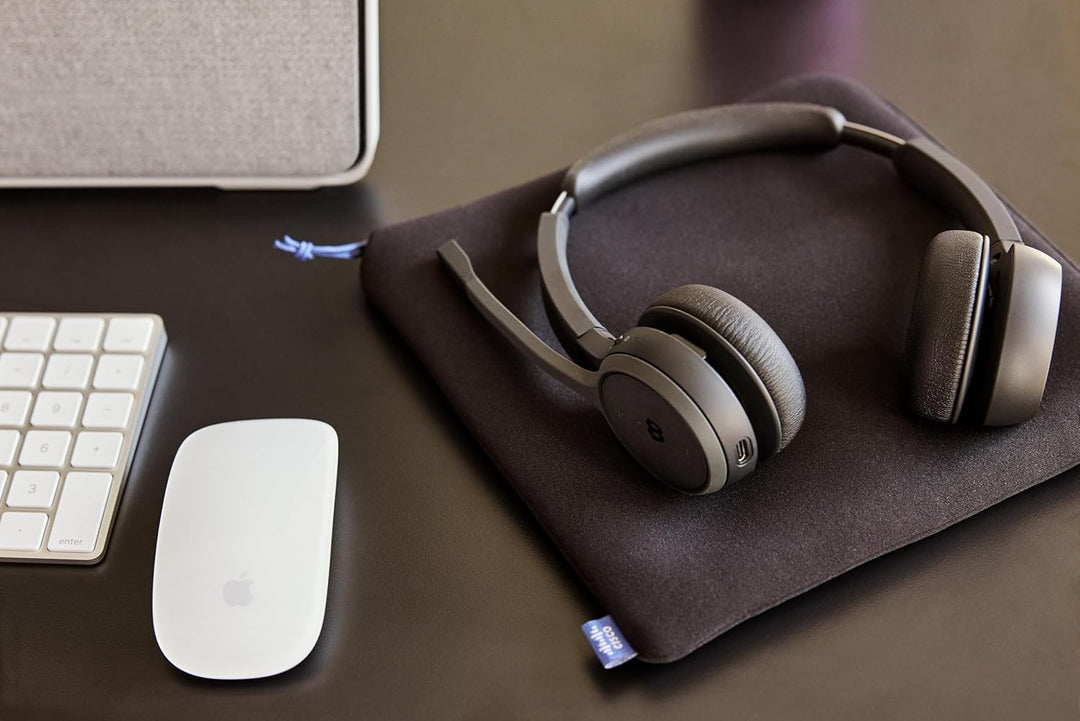 Cisco Headset 722, Wireless-Dual-On-Ear-Bluetooth-Headset mit Webex Taste, USB-A-HD-Bluetooth-Adapte