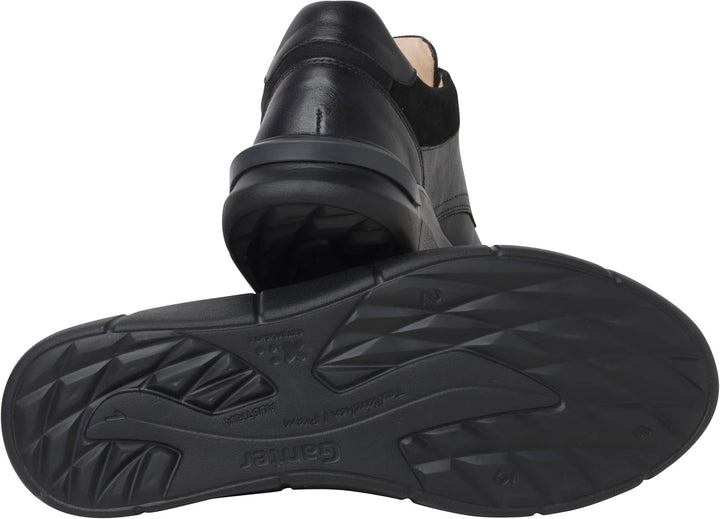 Ganter Herren George Sneaker 40.5 EU Schwarz, 40.5 EU Schwarz