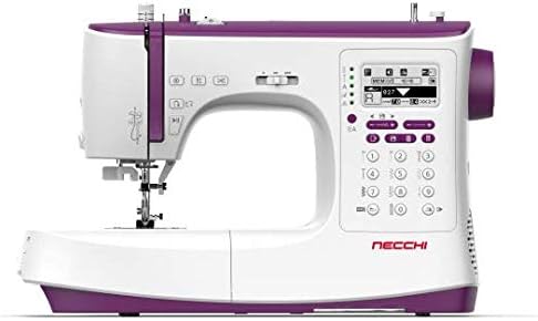 Necchi NC-204D Computergesteuerte Nähmaschine + Ext Tisch