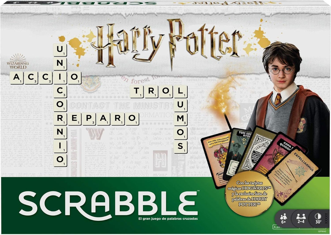 Mattel Games Scrabble Harry Potter spanische Sprachversion Spanien Multi, Spanien Multi