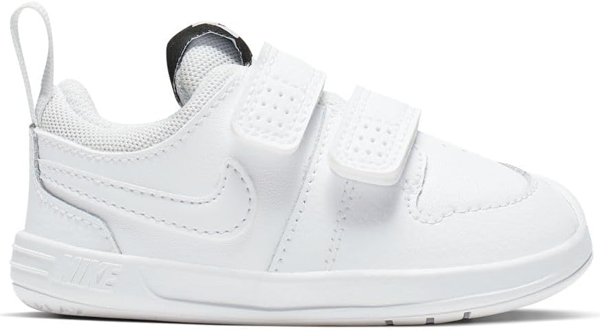 Nike Unisex-Kinder Pico 5 Sneaker 18.5 EU White White Pure Platinum, 18.5 EU White White Pure Platin
