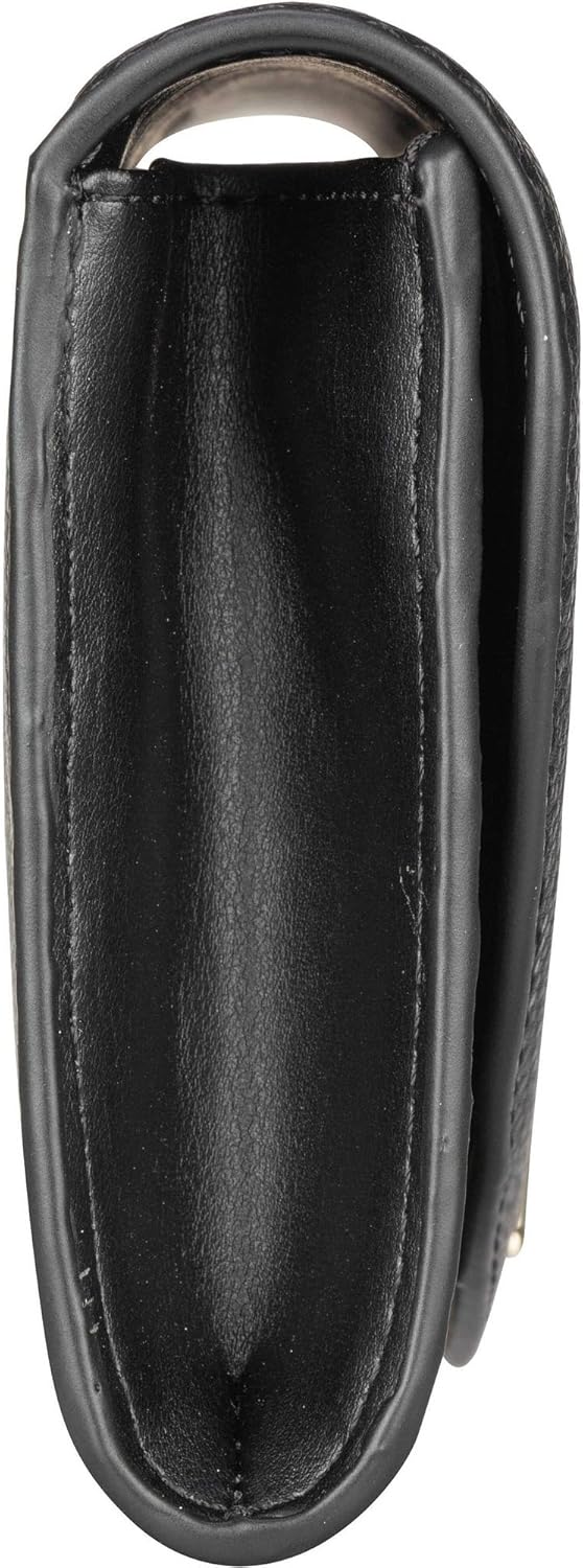 Tommy Hilfiger Damen Tommy Life Large Wallet Reisezubehör-Bi-Fold-Brieftasche, Schwarz