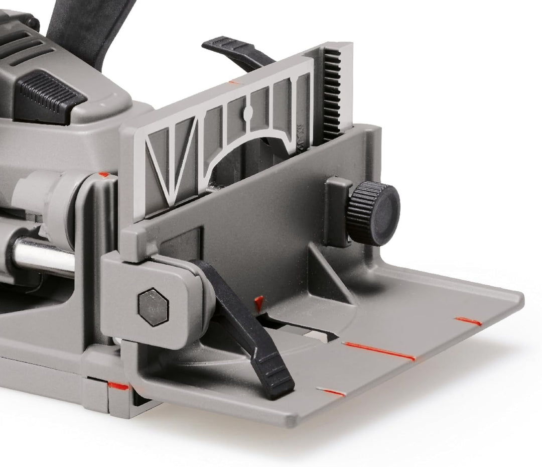 Einhell Flachdübelfräse TE-BJ 900 (900 W, 20 mm Frästiefe, stufenlose Winkel-/Höheneinstellung, 6-st