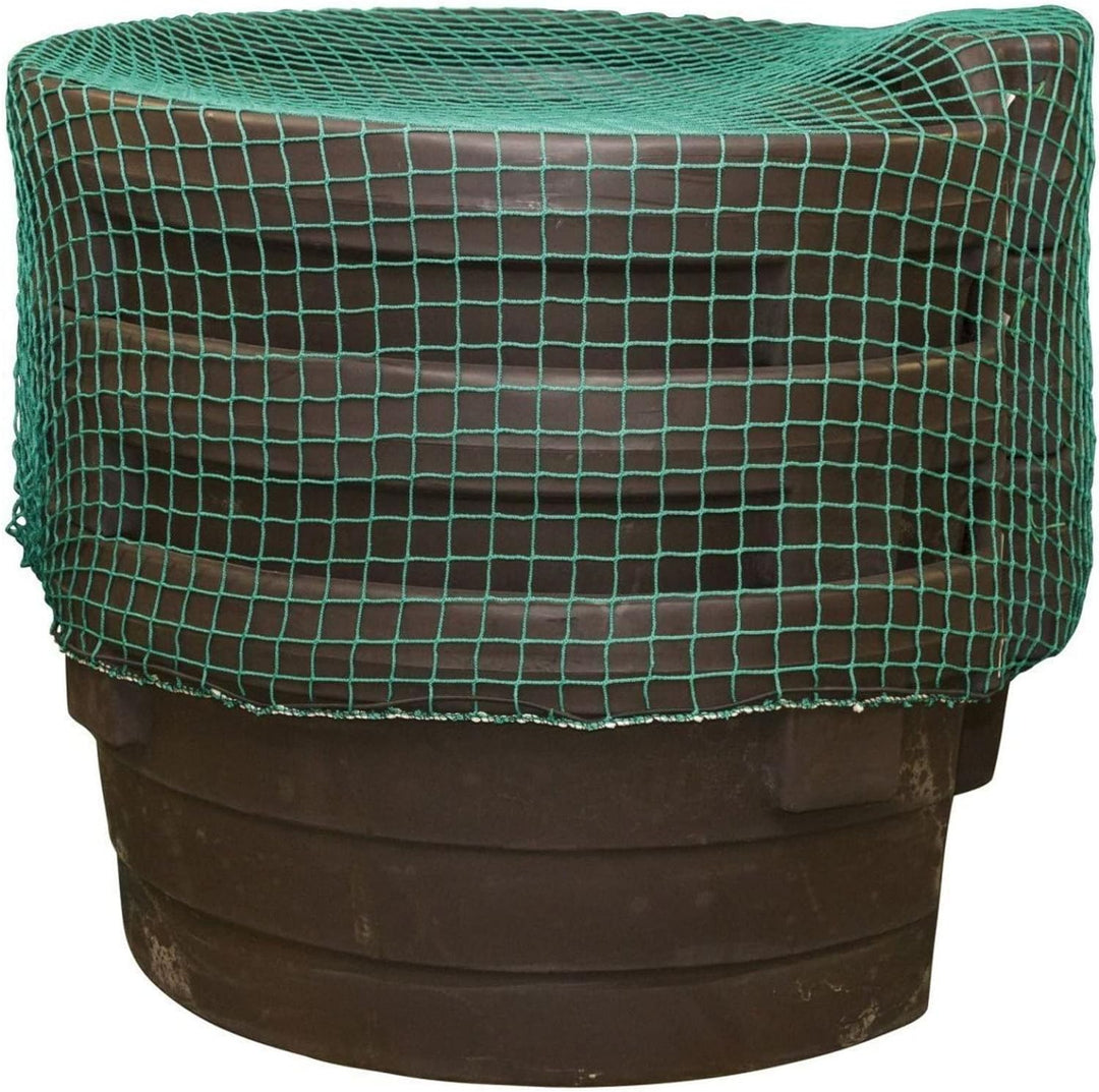 Kerbl Abdecknetz SafeNet (Grösse 6 x 3,5 m, Maschenweite 45x45 mm, für PKW-Anhänger, aus geflochtete