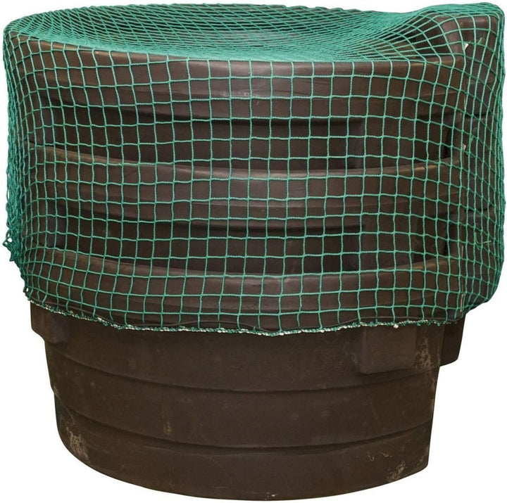 Kerbl Abdecknetz SafeNet (Grösse 6 x 3,5 m, Maschenweite 45x45 mm, für PKW-Anhänger, aus geflochtete