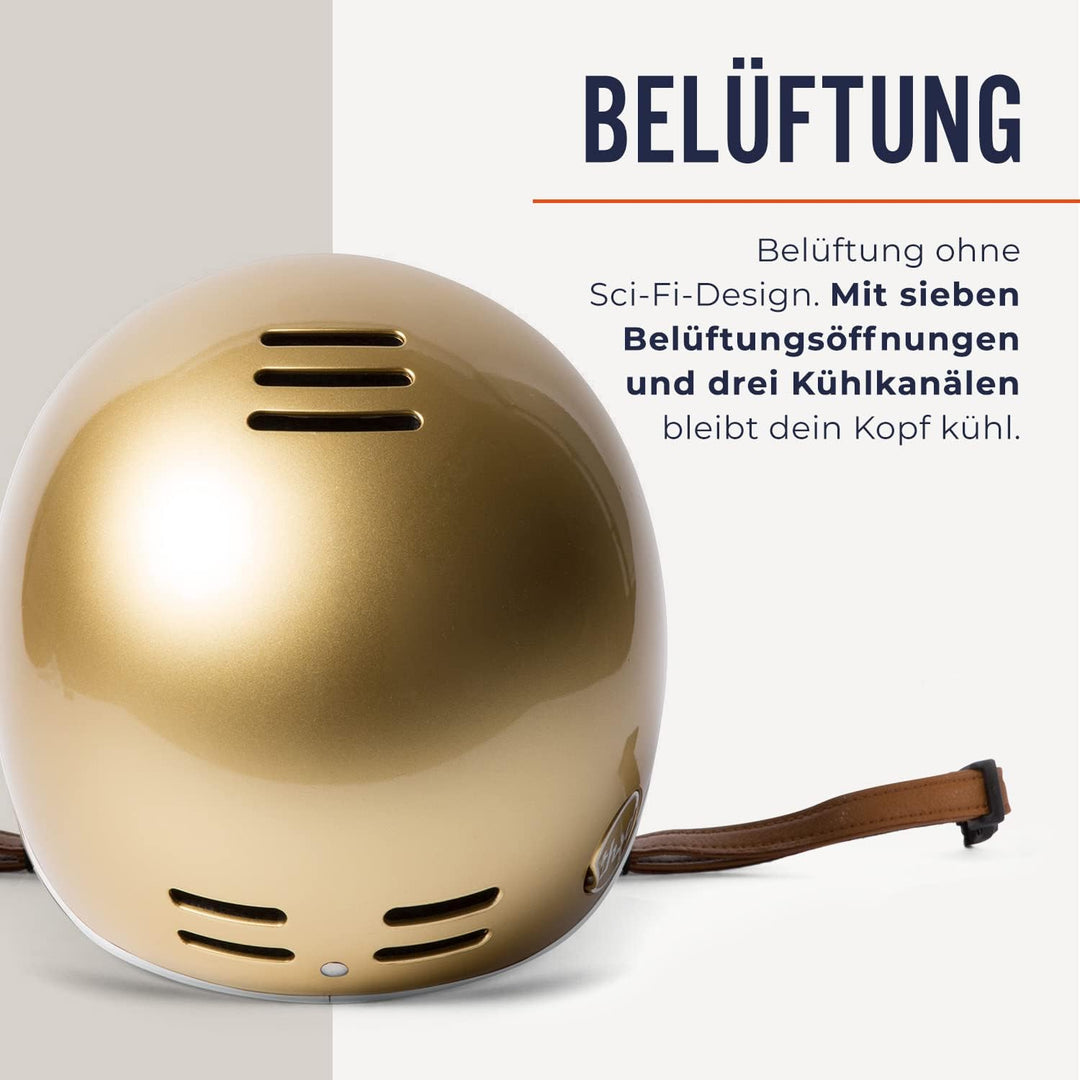 Thousand Fahrradhelm für Erwachsene – Kollektion Heritage – Zertifiziert Sicherheit für Fahrrad, Ska