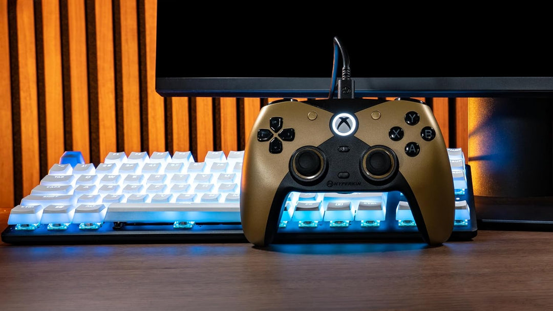 Hyperkin Competitor Wired Controller für Xbox Series X|S, Xbox One, PC – Offiziell lizenziert für Xb