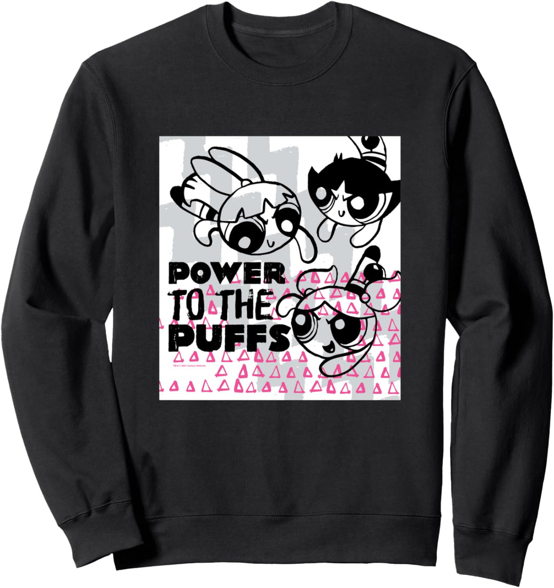 Powerpuff Girls Power to the Puffs Sweatshirt