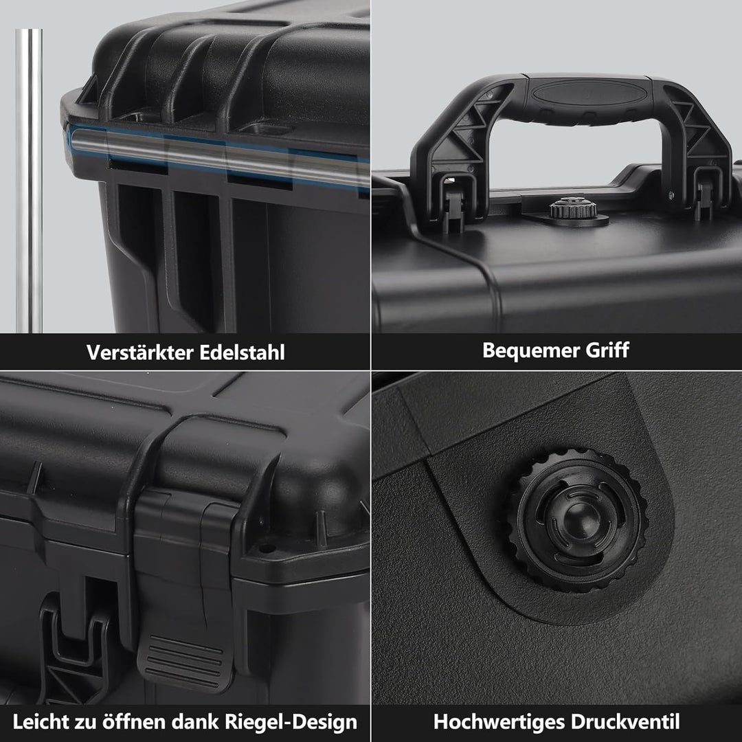 Professioneller Koffer für DJI Air 3S und DJI Air 3 Fly More Combo Wasserdicht Tasche Koffer Case fü