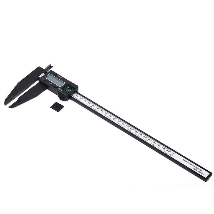 Digitale Messschieber, 300 mm Elektronisches Messschieber-Carbonlineal mit langem Backenmesswerkzeug