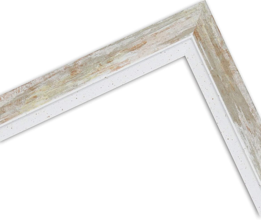 WANDStyle Bilderrahmen Modern 40x50cm I Farbe: Taupe I Fotorahmen I klassischer Bilderrahmen I Made