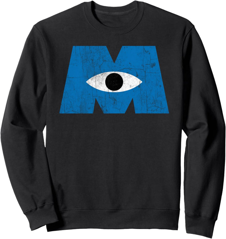 Disney Pixar Monsters University Distressed Logo Sweatshirt