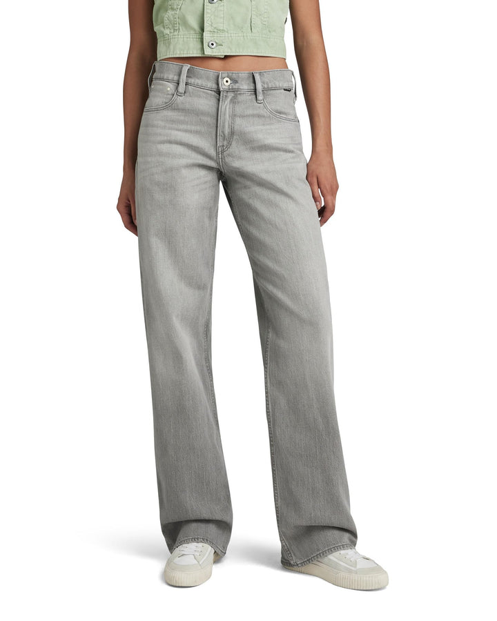 G-Star Damen Judee Loose Low Waist Jeans 25W / 32L Grau (Sun Faded Skyrocket D22889-d324-d903), 25W